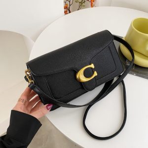 Bolsa feminina novo estilo bolsa de axilas moda pequena bolsa quadrada bolsa mensageiro bolsas