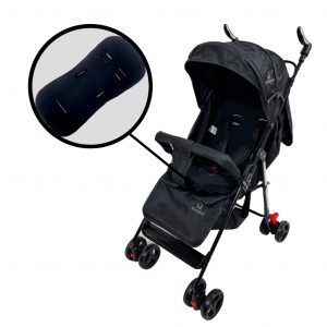 Carrinho Bebê Passeio Menina Menino Compacto Dobrável Reclinavel Estilo Guarda chuva Bamboo+Colchão