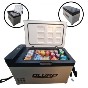 Geladeira Para Caminhão Van Micro-ônibus Motor Home Portátil 40 Litros Quadrivolt