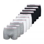 Kit 10 Cuecas Boxer Infantil Box Algodão Cotton New Basic Conforto Promoção