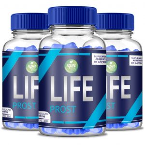 Life Prost 3 Unidades 180 Cápsulas Envio Já