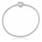 Pulseira Berloques Prata 925 Berloqueira Charms Bracelete