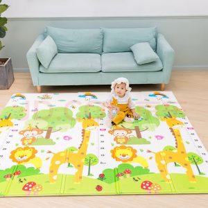 tapete bebe emborrachado Tatame Infantil 2*1.8M Bebê Dupla Face