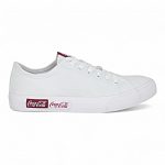 Tenis Coca Cola Feminino Blend Basic Casual Original Macio